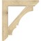 Ekena Millwork Balboa Slat Rough Sawn Bracket, Douglas Fir, 6"W x 38"D x 42"H BKT06X38X42BOA06RDF - alternate 2